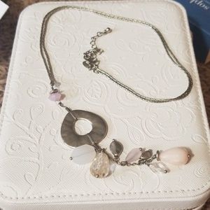 Lia Sophia "Berries and Cream" necklace